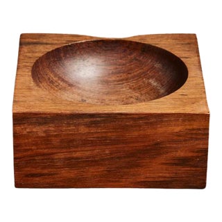 Mid 20th Century Danish Rosewood Bowl For Sale