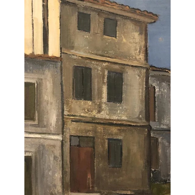 Jean-Jacques Boimond, Rue Maître Cornille, Oil on Wood, Framed For Sale - Image 4 of 9