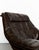 Set of Bamboo and Leather Lounge Chair and Ottoman, 1970s For Sale - Image 11 of 18