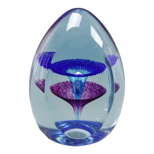 Caithness Scotland True Colours Signed Glass Paperweight Limited Edition 525/650