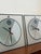 Postmodern Wall Clocks by Kurt B. Delbanco for Acerbis, 1980s, Set of 2 For Sale - Image 3 of 14