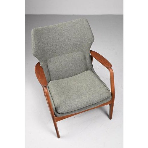Wingback Chair Edith by Aksel Bender Madsen for Bovenkamp For Sale - Image 9 of 10