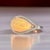 2010s Natural Opal Diamond Ring 6.75 14k W Gold 4 TCW Certified For Sale - Image 5 of 12