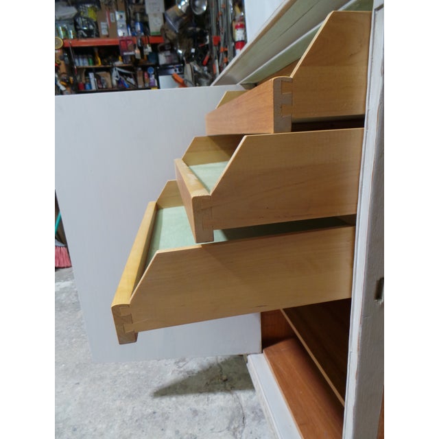 Swedish Gustavian Style 3 Door Sideboard For Sale - Image 10 of 11