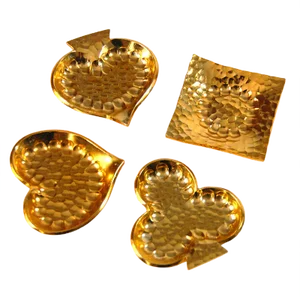 Aluminum Ashtrays from Luxium France, 1960s, Set of 4