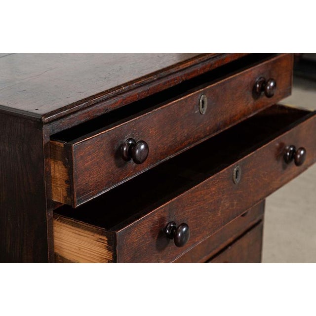 circa 1780 English 18thC Oak Chest Drawers W96 x D52 x H90.5 cm Weight 50Kg