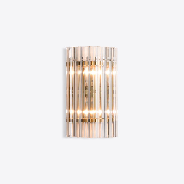 Small Clear Amaro Wall Light from Pure White Lines For Sale - Image 4 of 9