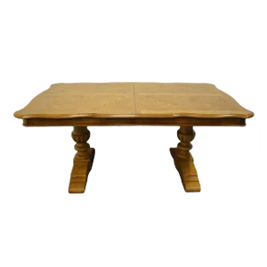 Stanley Furniture European Regent Collection 68" Double Pedestal Dining Table