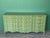 1970s French Provincial Green Lacquered Dresser of Twelve Drawers For Sale - Image 13 of 18