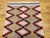 Tan Vintage Native American Navajo Rug, Handwoven Wool, Allover Diamond Pattern, 3x5 For Sale - Image 8 of 15