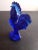 1970s 1970s Westmoreland Cobalt Blue Rooster Figurine For Sale - Image 5 of 6