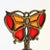 Mid 20th Century Stained Glass and Brass Butterfly Bell For Sale - Image 5 of 10