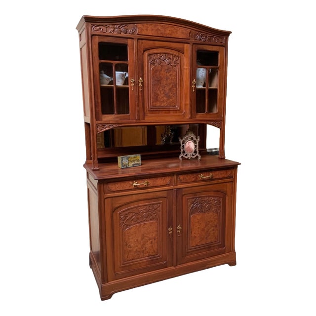 Antique Art Nouveau Cupboard, 1910 For Sale