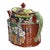 Patent Ironstone New Oval Teapot with Red Scale Conversation Decor, 1820-1830 For Sale - Image 5 of 12