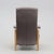 Set of Lounge Chair with Ottoman by Hjort Knudsen, 1980s For Sale - Image 3 of 7