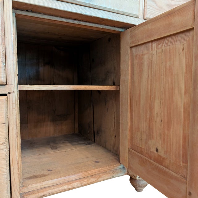 Mid 19th Century English Pine Sideboard For Sale - Image 12 of 16