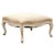 Swedish 19th Century Rococo Style Painted Upholstered Stool with Carved Shells For Sale - Image 13 of 13
