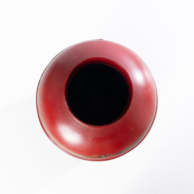 Tole Painted Tea Canister For Sale - Image 4 of 9