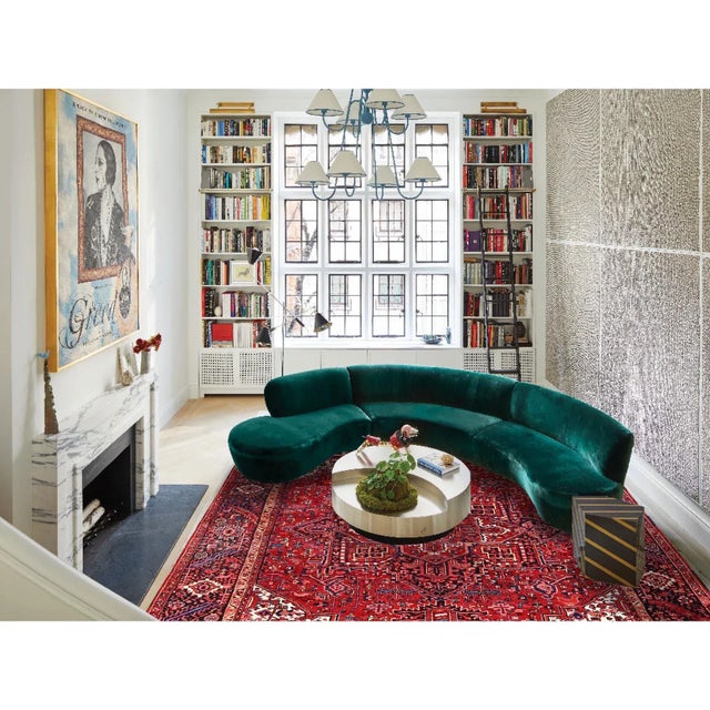 This is a genuine hand knotted oriental rug. It is not hand tufted or machine made rug. Our entire inventory is made of...