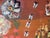 Sculpture Materials 1970s Modern Abstract Mixed Media Painting Folk Art Naive Style Magic Garden at Sunset W 3 Hedgehogs For Sale - Image 7 of 7