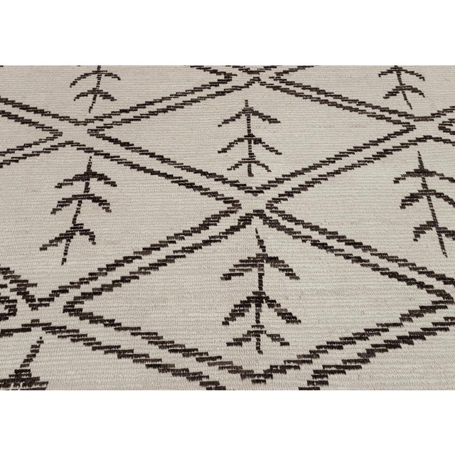 Turkish Hand Knotted Turkish Tulu Rug 9'10" x 13'11" For Sale - Image 3 of 10