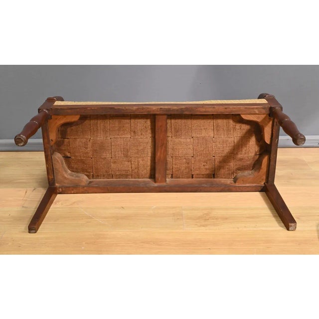 Landing Sofa in Mahogany For Sale - Image 17 of 18