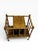 Traditional 1960s Vintage Baker Furniture Burl Wood Faux Bamboo Form Canterbury Magazine Rack For Sale - Image 3 of 11