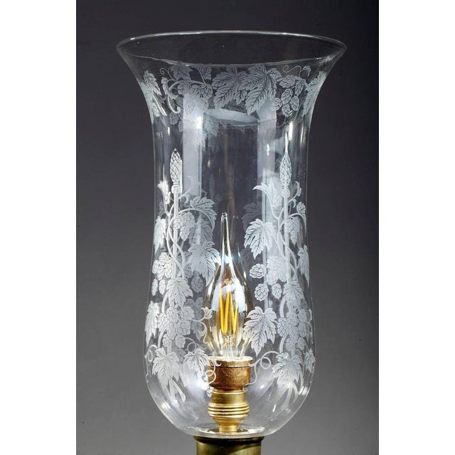 Chinese Style Kerosene Lamps with Birds, Set of 2 For Sale - Image 14 of 18