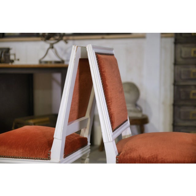 Louis XVI Chairs, 1970s, Set of 4 For Sale - Image 6 of 14