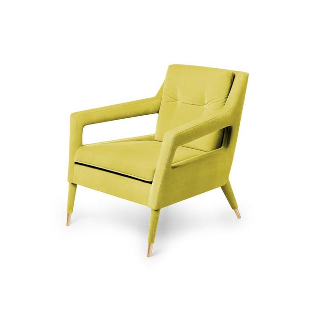 Not Yet Made - Made To Order Chantal Armchair by Munna For Sale - Image 5 of 6