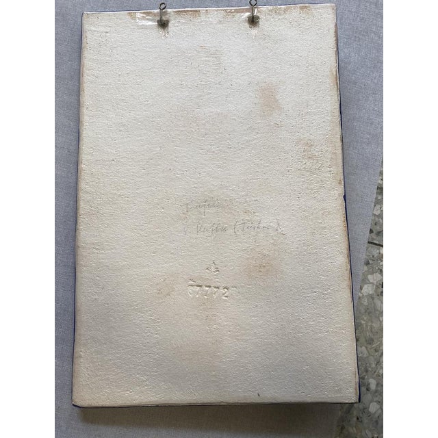 Ceramic Monkey Wall Plate No. 37772 by Halidun Kutlu for Karlsruher Majolika For Sale - Image 15 of 18