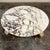 Italian Gilt Iron Régence Style Oval Marble Top Coffee Table For Sale - Image 17 of 17