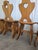 Vintage Alpine Wooden Chairs, 1970s, Set of 4 For Sale - Image 15 of 18