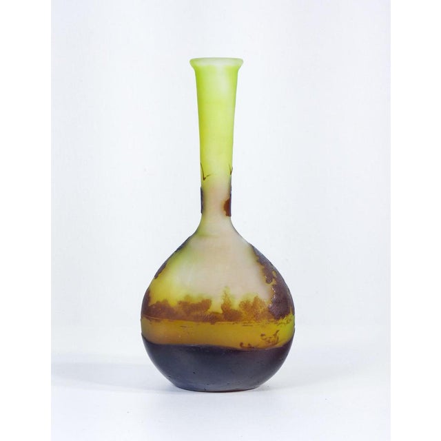Art Nouveau Vase by Gallé, France, 1800s For Sale - Image 6 of 18