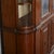 Walnut Display Cabinet Bookcase, 1990s For Sale - Image 3 of 18