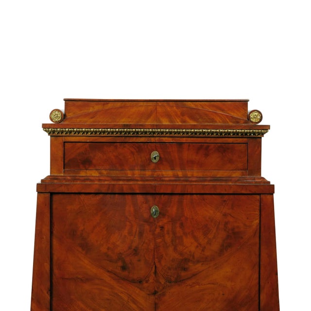 Biedermeier Standing Secretary, 1815 For Sale - Image 9 of 10