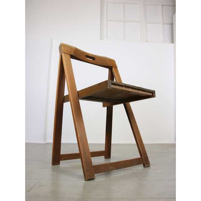 Set of Vintage Trieste Folding Chairs attributed to Aldo Jacober, 1960s For Sale - Image 11 of 17