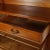 Art Nouveau Cherry Credenza with Display Cabinet For Sale - Image 5 of 8