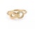 This authentic Cartier ring from the Agrafe collection. It is crafted in 18k pink gold and features a buckle motif set...