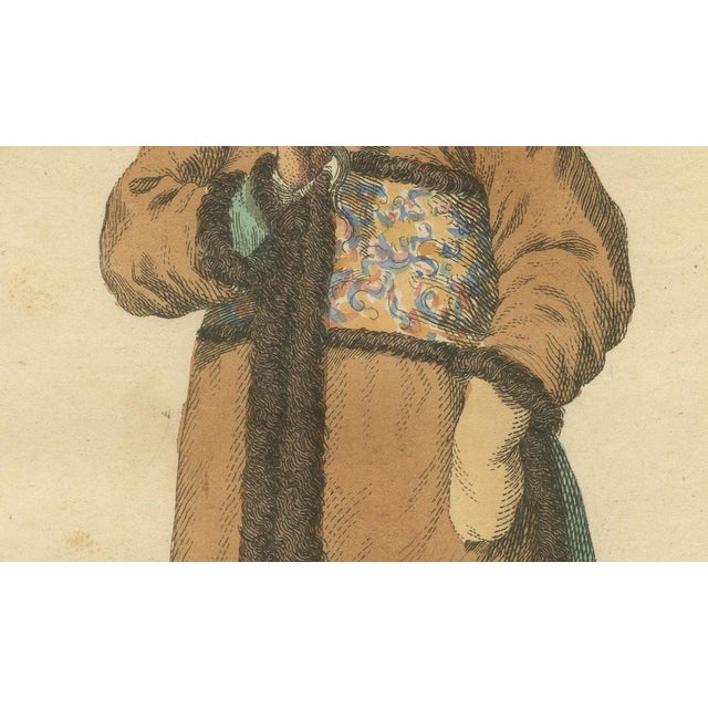 Mid 18th Century Jefferys, Chinese Mandarin in Winter Court Dress, 1749, Print For Sale - Image 5 of 10