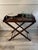 Mid 20th Century Vintage English Butler's Tray Table With Folding Stand For Sale - Image 16 of 17