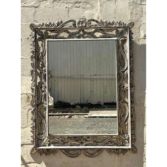 Make a bold, rustic statement with this Vintage Boho Monumental Distressed Wood Mirror. Expertly crafted with a...