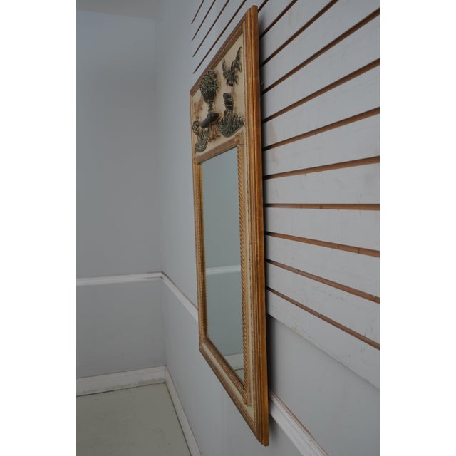 Age: Approx: 50 Years Old Details: Urn Carved Top Off White & Gold Finish Condition: Excellent Original Finish & Condition...