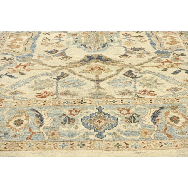 Persian Sultanabad Rug - 10'04 X 14'00 For Sale - Image 4 of 9