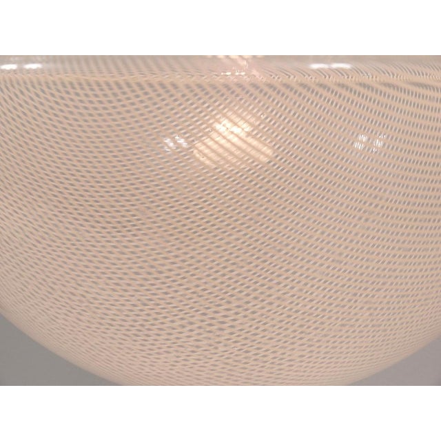 Postmodern Striped Op-Art Globe Pendant Lamp by Guzzini attributed to Meblo, 1970s For Sale - Image 17 of 18