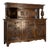 Vintage Spanish Oak and Wrought Iron Sideboard, 1950s For Sale