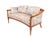 Wood Vintage John Widdicomb French Directoire Style Settee For Sale - Image 7 of 10