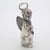 Vintage Italian Handmade Genuine Silver Christmas Decoration Angel Figurine For Sale - Image 4 of 8