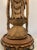 Brown Mid 20th Century Standing Quan Yin Stoneware Table Lamp For Sale - Image 8 of 12