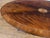 Georgian Oval Mahogany Cocktail Table by Leighton Hall - Showroom Sample For Sale - Image 11 of 17